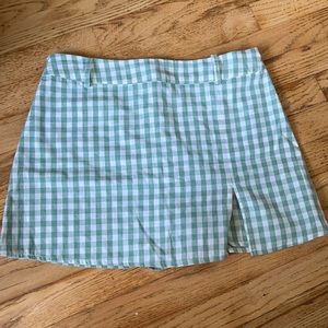 Pacsun Plaid Mini Skort
